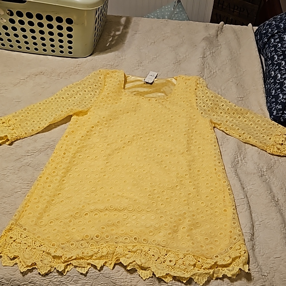 Yellow Style dress size medium
